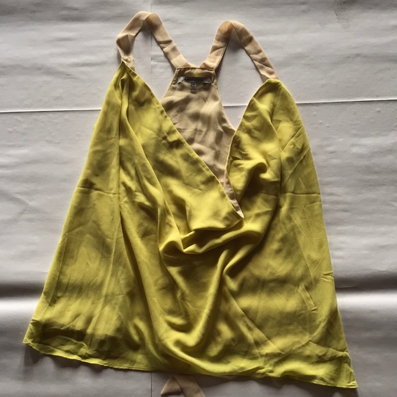 Yellow Tank Blouse - Picture 1 of 2